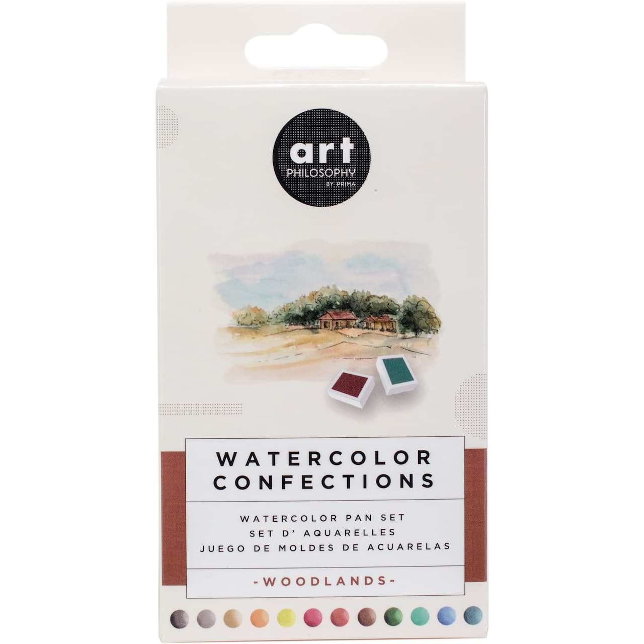 Prima® Watercolor Confections Woodlands Watercolor Pans